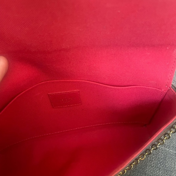 Louis Vuitton Félicie Pochette Damier - Picture 8 of 10